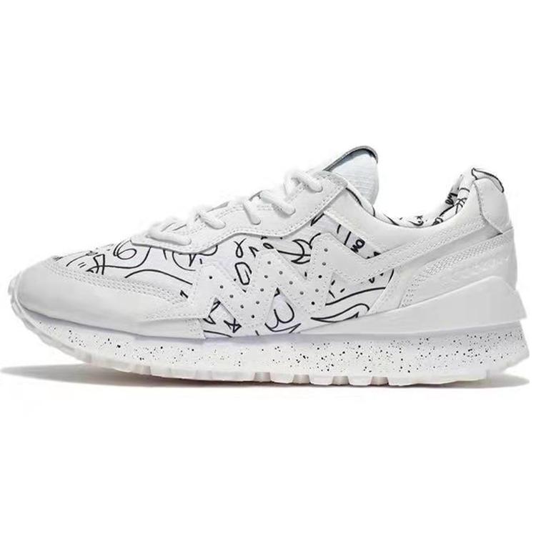 

DFT x Li Ning 001 Cushioning Slip Resistant Abrasion Resistant Low top Basketball Shoes Men s White ABCS001-10 43.5