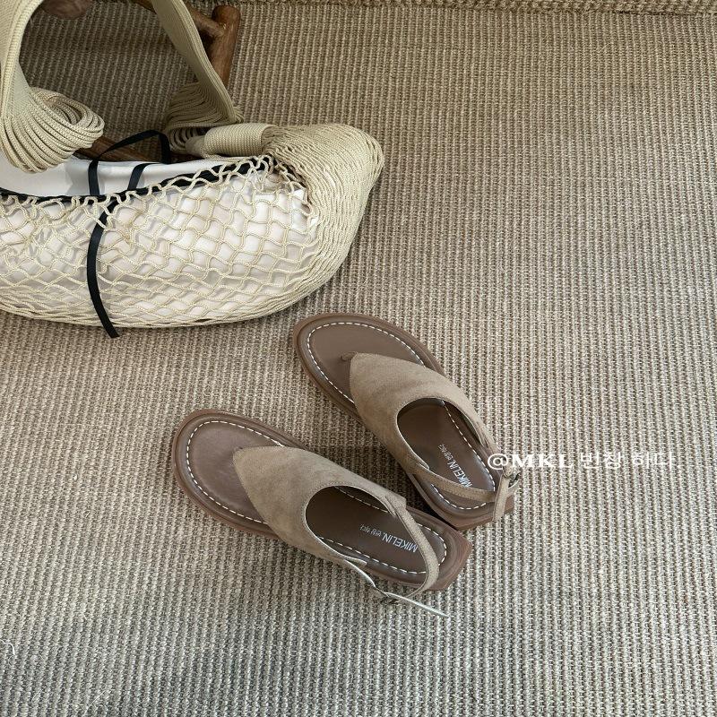 Fashion Beige Heeled Sandals Clear Shoes Slip-on Loafers Summer Women's Flip Flops Platform Soft Black Pearl Outside Elastic Band Girls