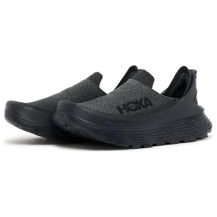 HOKA Restore TC Schwarze Unisex-Sneaker 1134532-BBLC