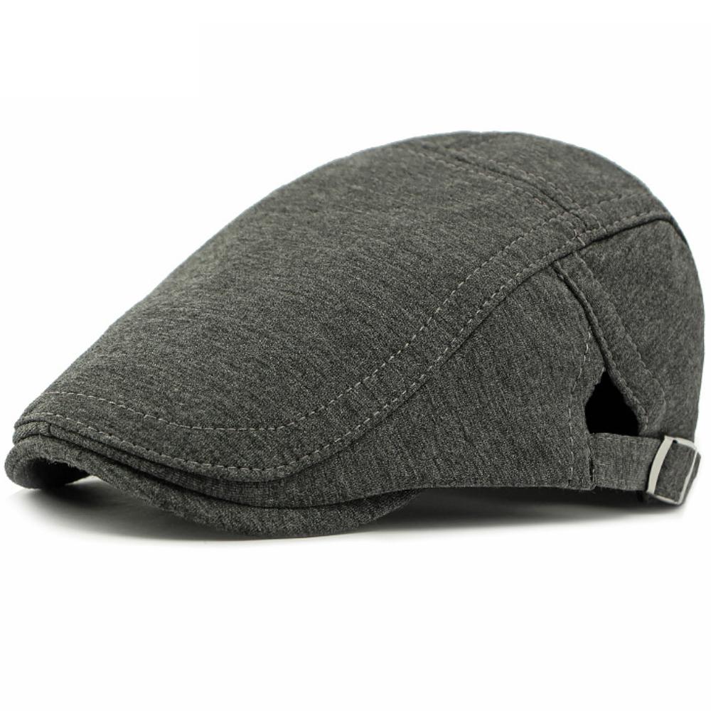 HT4423 Beret Spring Autumn Caps for Men Women Retro Artist Painter Knit Beret Hat Male Female Ivy Flat Cap Adjustable Beret Cap