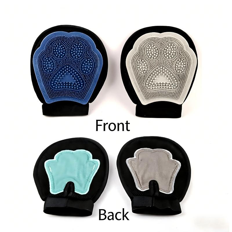 Upgraded Pet Hair Removal Glove For Dogs & Cats, Electrostatic Five-Finger Hair Remover For Furniture, Couch, Carpet, Clothing