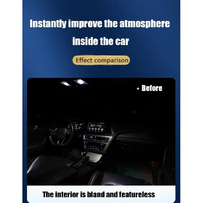 Car Interior LED Lights with Flexible Neon Lights with USB Cigarette Drive 1M/2M/3-4M/5M Hot Style Ambient Led Lights LED Cool