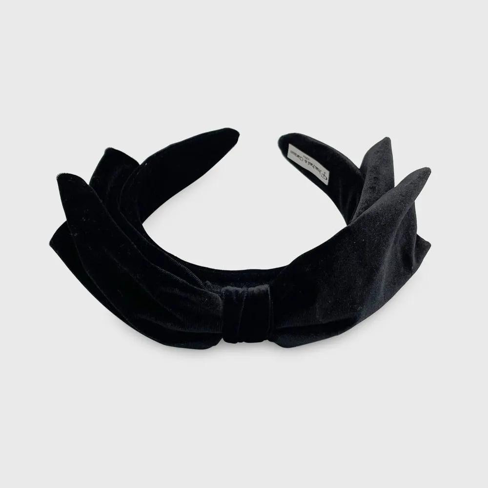 Velvet Big Ribbon Hairband JP-22-184HB