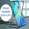 Protection Film - Huawei - P30 Lite - Tempered Glass - Full Protection - Scratch-resistant