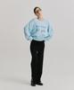 Seuneogeuyu Knitted For You Lettering Soft Cotton Knit Top_Sky_S M