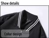 Men's Cross-Border Casual Stand Collar Baseball Jacket for Spring and Autumn