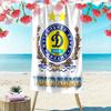 Custom Dynamo Kyiv Print Beach Towel, Large Soft Quick Dry Towel for Beach Camping Swimming