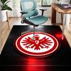 Eintracht Frankfurt Muster Teppich, Innen-/Außenmatte, für Picknick, Spielzimmer, Schlafzimmer, Büro, Wohnzimmer, Heimdeko Teppich, Geburtstagsgeschenk