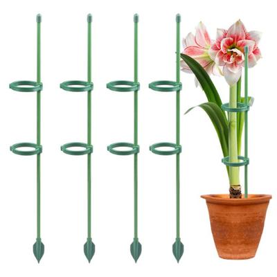 Extendable Plant Stakes Plant Support Stakes Set with Movable Clips Adjustable Monstera Support