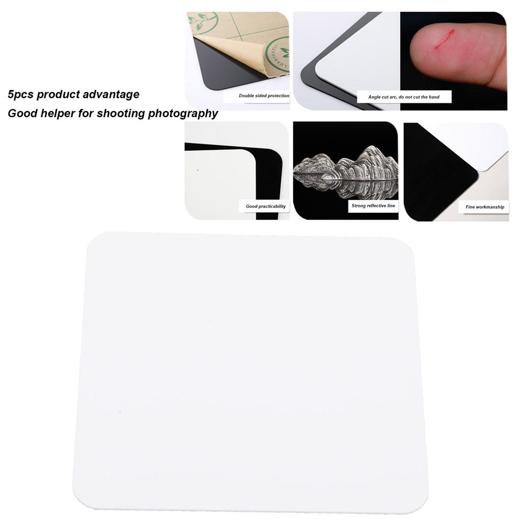 30x30cm Acrylic Reflective Display Table Background Board for Photography Shooting