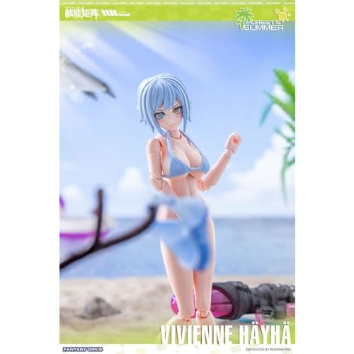 NUKE MATRIX "Forest Summer Fantasy Girls" Vivian H?yh? 1/10.5 Scale PVC & ABS Plastic Model Kit