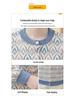 Autumn 2025 Women's Long-Sleeve Knit T-Shirt Set for 50-Year-Old Mothers