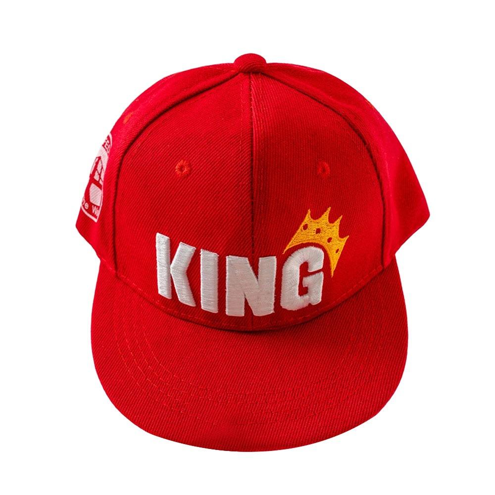 

Sun Protection Kids Children Sun Visor Hats Boys Girls Flat-edge Hip-hop Hat Spring Summer Autumn червоний