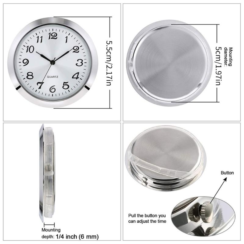 Clock Craft 55mm Diameter Watch Head Stylish Designed for Various Business Watch Dropshipping