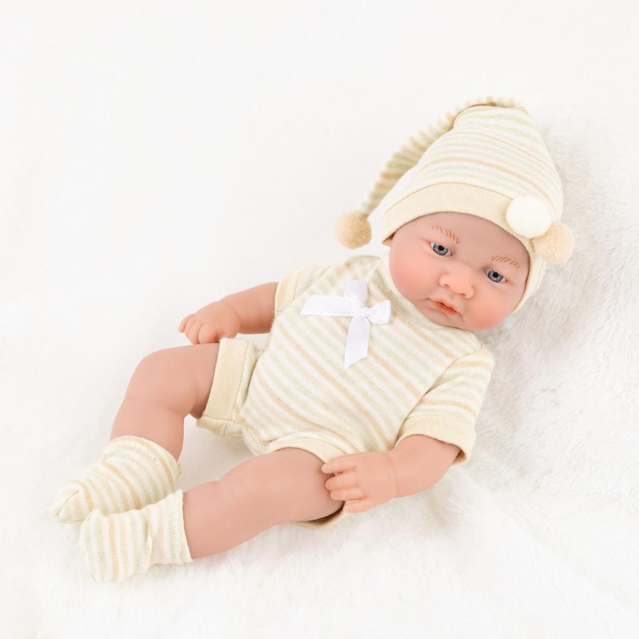 

30 см моющаяся реалистичная мягкая расписанная вручную кукла-реборн для детей, сопровождающая игровую куклу 30CM