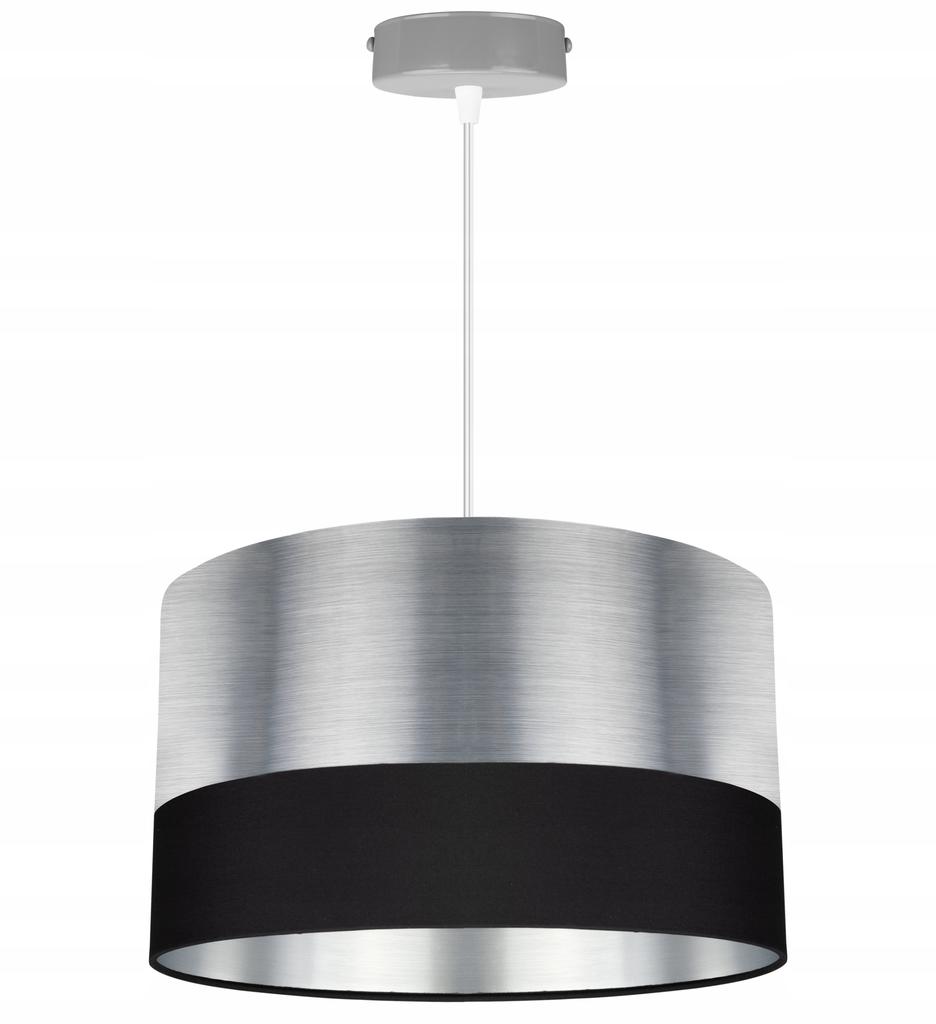 DECKENHÄNGELAMPE CHROMER LAMPENSCHIRM LED