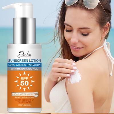 SPF 50 Sunscreen Lotion- Long-Lasting Moisture Retention, All-Day Sun Protection, Fast-Drying, Sun Protection for Women and Men,80ml
