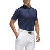 Adidas Polo Shirts Men's Blue Polo Collar Moderate Straight Fit FJ3794