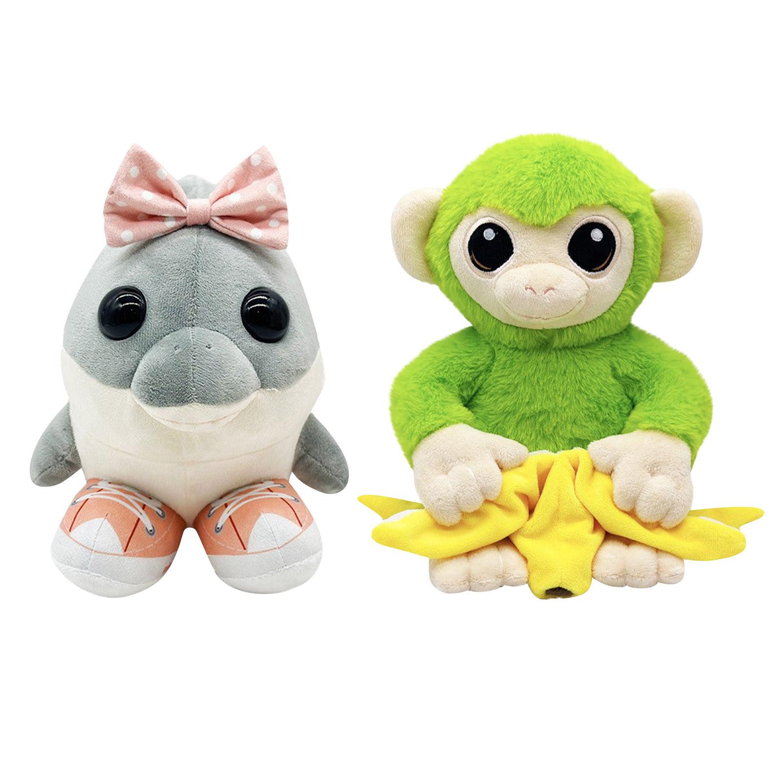 

2PC Plush Stuffed Toys Soft Throw Pillow Decorations, Kids Birthday Party Preferred Gift For Holidays, Birthdays One Size