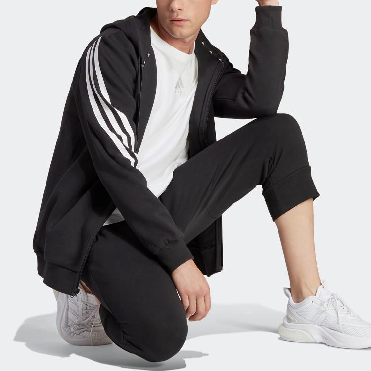 Adidas Essentials Big Logo Three-Quarter Length Pants Men Bottoms Black HA4350