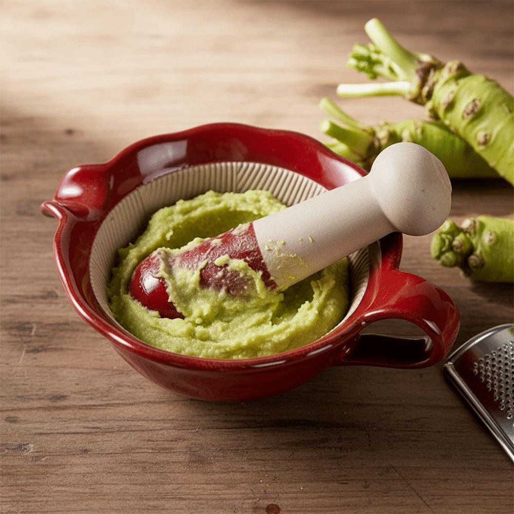 Manual Baby Food Milling Bowl Vintage Garlic Grinder Kitchen Gadgets Wasabi Grinding Bowl Grinder
