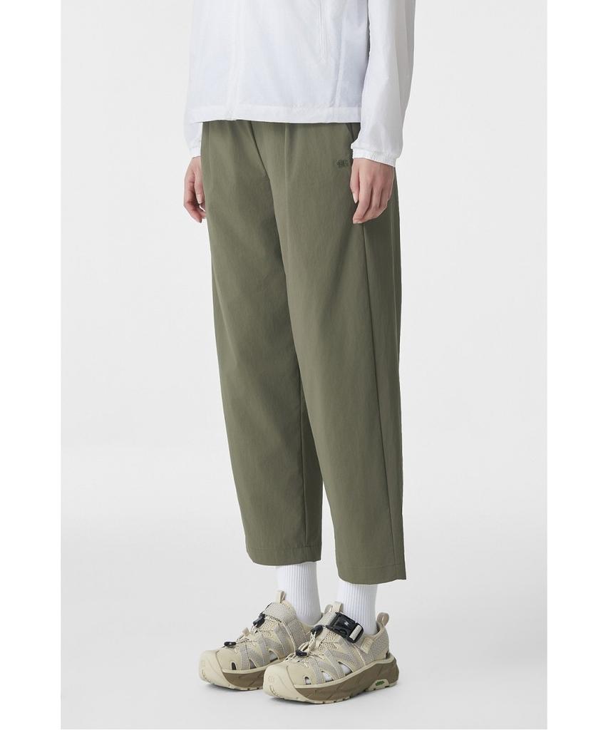 Koolongseupocheu Women'S Tapered Fit Crop Pants Tvpnm26502Gkh