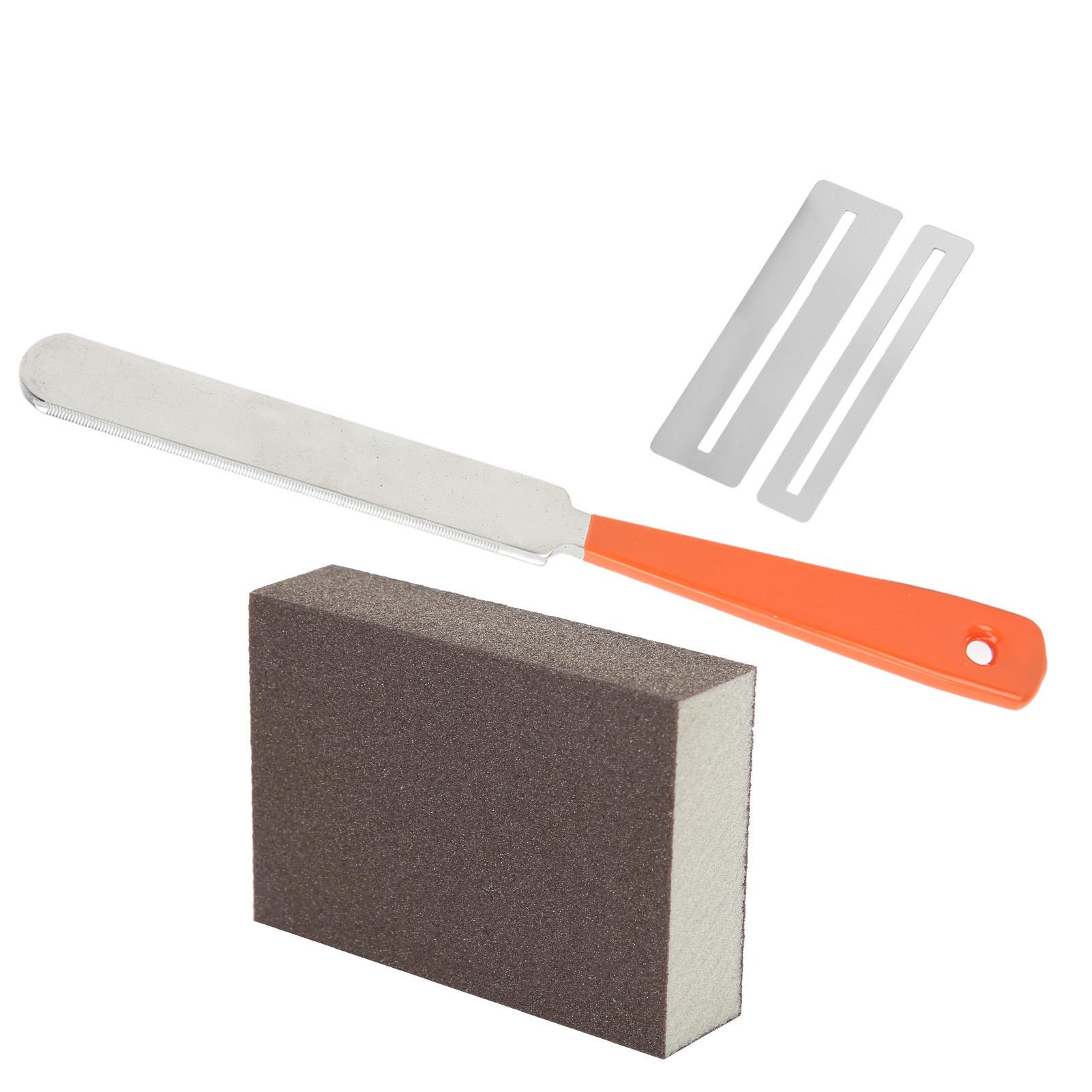 

Инструменты для ремонта гитары Напильник из нержавеющей стали Шлифовка и полировка Прокладка Уход за ладами гитары(файл