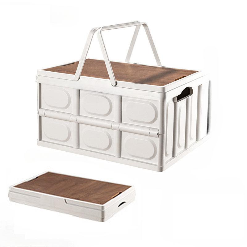 Outdoor Folding Storage Box, Multi-functional Car Storage Box, Wardrobe, Household Sundry Box, Storage Basket, Portable for Camp