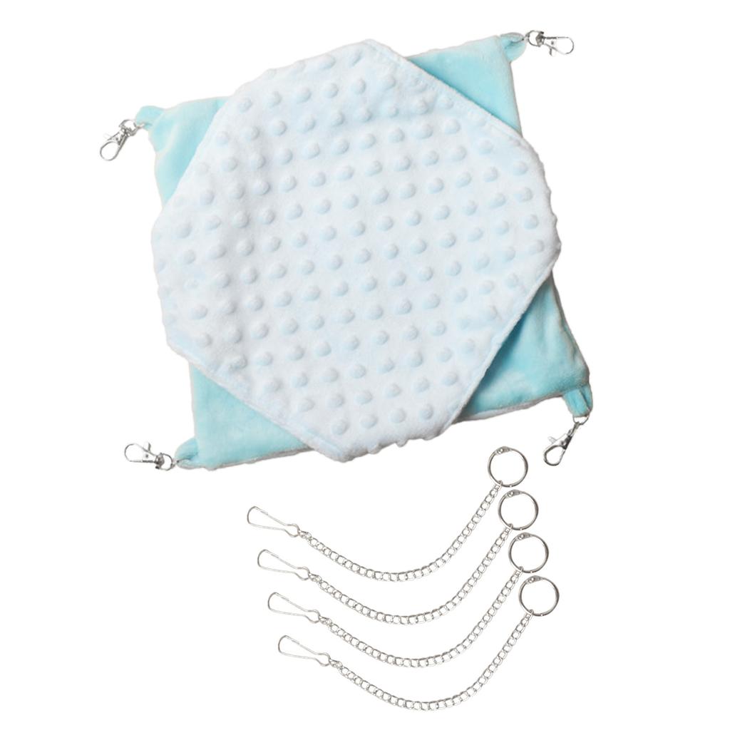 Breathable Squirrels Bunkbed Hanging Hammock Bunkbed Winter Swing for Hamster Sugar Gliders Ferret Accessories