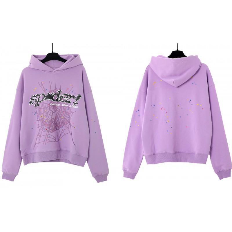 Unisex Oversized Hoodie With 3D Spider Web Print Streetwear Style Fall Casual Sweatshirt