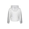Nike Sportswear Windrunner Semi-Transparent Solid Long Sleeve Hooded Zip Jacket Unisex Outerwear White CU6579-975