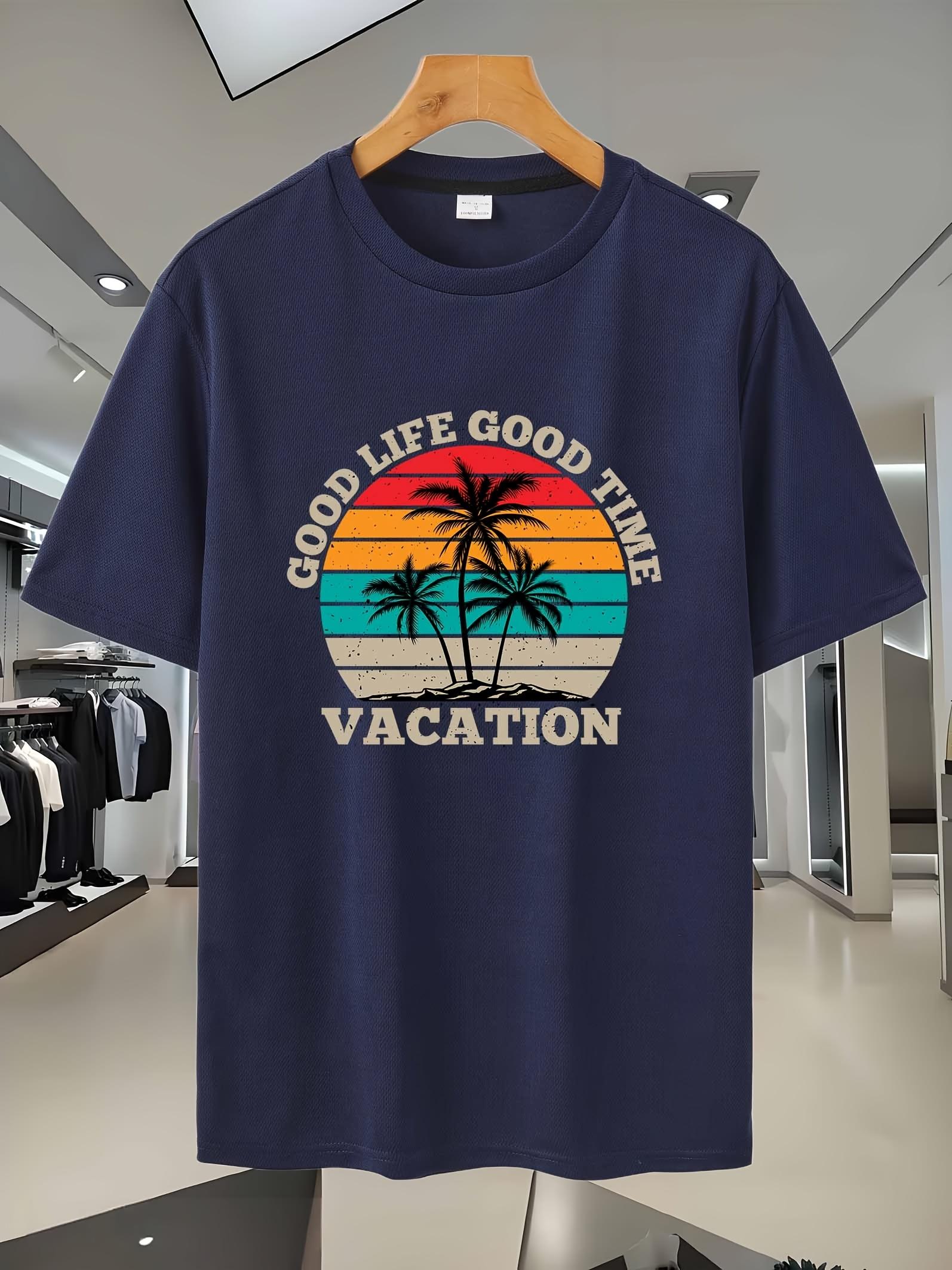 Breathable Mesh Summer T-shirt -  Good Life XXL