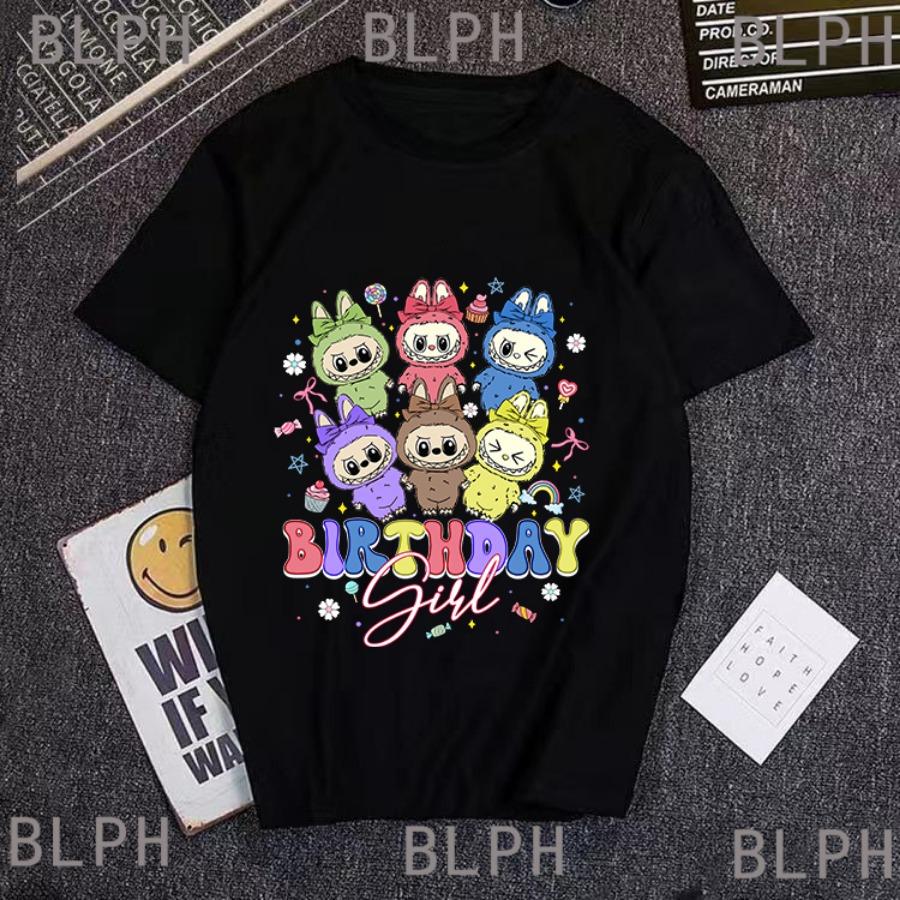 2025 Hot Rabcloth 3d Print T-shirt Children's Short-sleeved Blouse Summer Cute Boy Girls T-shirt
