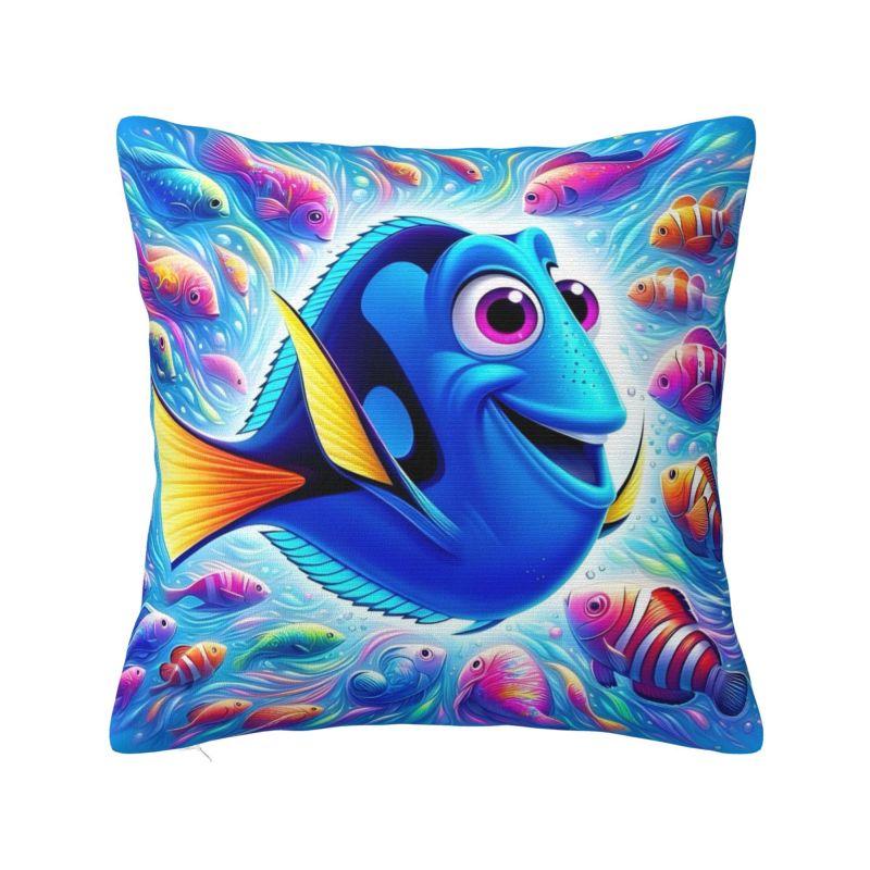 Anpassat Disney-film Hitta Nemo Kuddfodral 40x40cm Soffa Anime Kawaii Modernt Kuddfodral Bil Kuddfodral