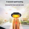 Portable Small Space Heating Machine Battery Powered Defroster For Car Window Desktop Heating Fan For Indoor Outdoor Use