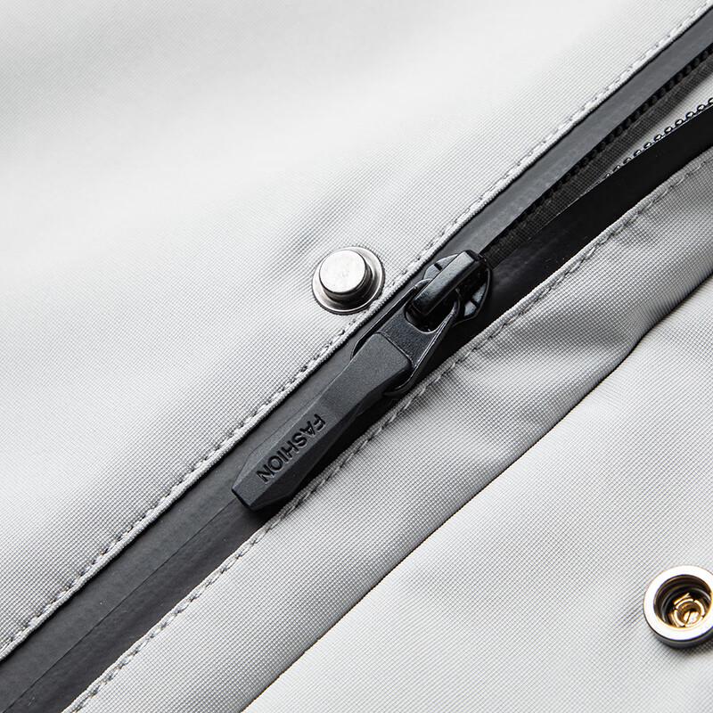 Shanshan Men's Casual Hooded Jacket