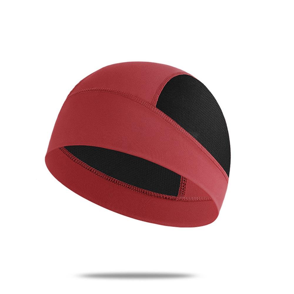 Sweat Absorption Motorcycle Helmet Liner Quick Dry Cycling Beanie Cap Helmet Inner Cap  Unisex