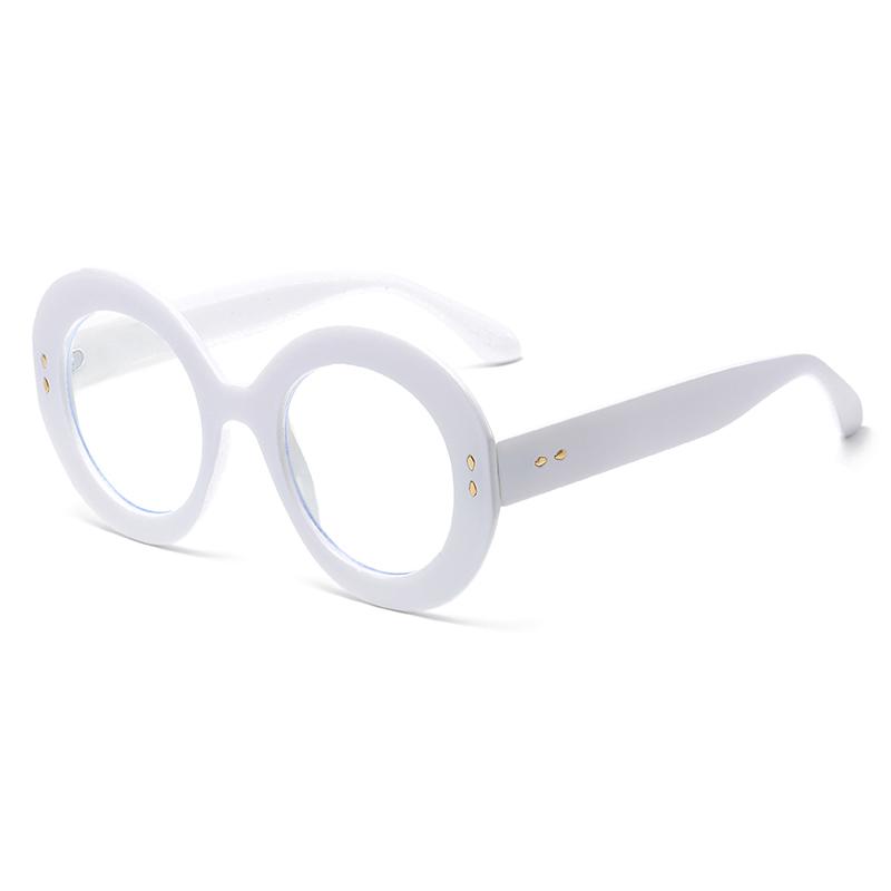 

Stylish Eyeglasses Frames Female Retro Women Oval Vintage Eyewear Optical Anti-Blue Lightweight Glasses Frame Simple Frame