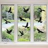 Dewenwils 18 Anti-collision Window Stickers Bird Shaped Window Stickers Anti-bird Window Stickers For Preventing Bird Strike And People On Glass Windo