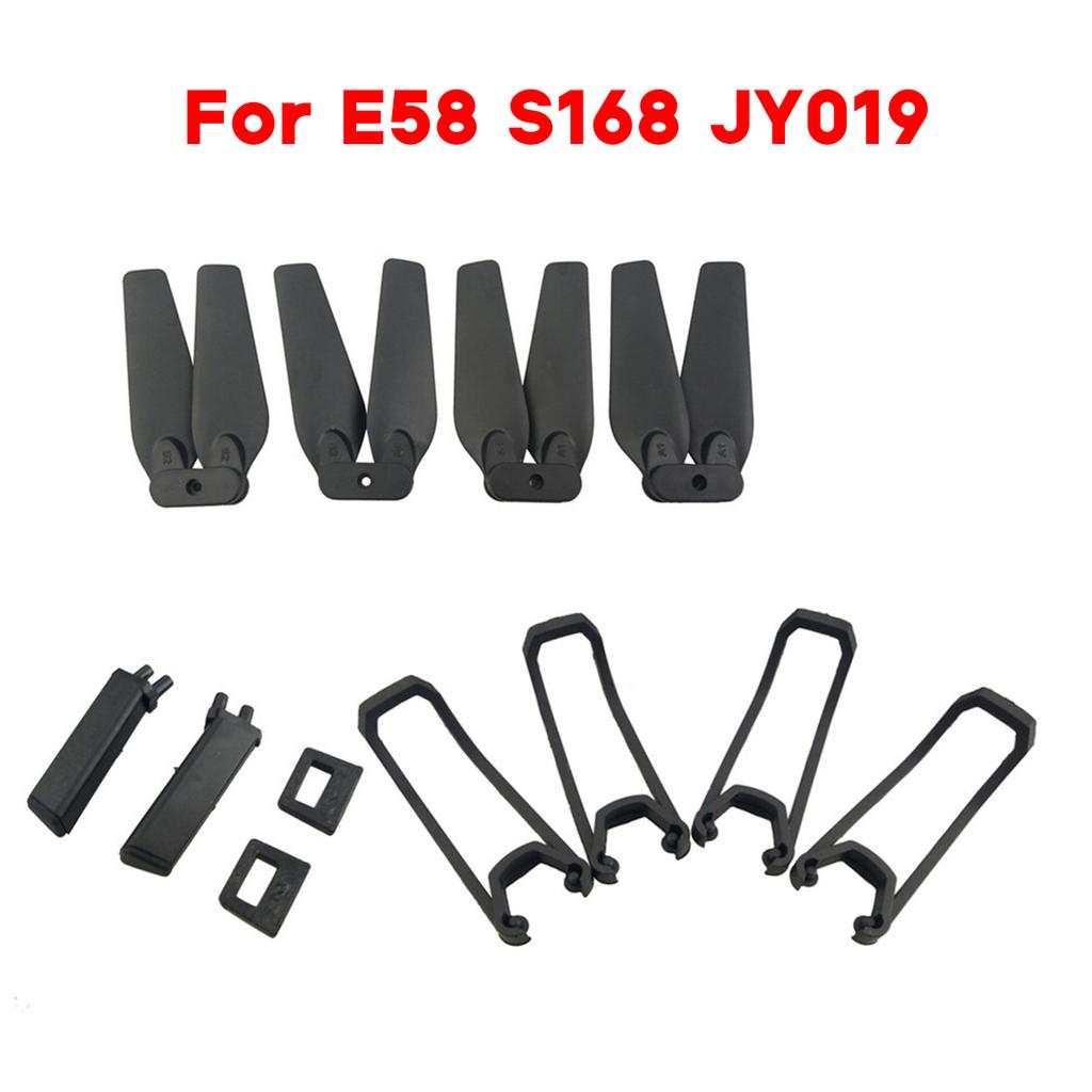 For E58 S168 JY019 Propeller Guard Protection Cover Landing Gear RC Drones RC Quadcopter Spare Part Replacement