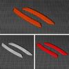 2pcs Car Accessory Warning Reflective Tape Strips Car Side Marker Sticker Reflective Trim Decal Auto Reflector Stickers