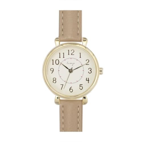 Lamp Casual Basic Belt Watch N01619S-1 MOC Women's Beige