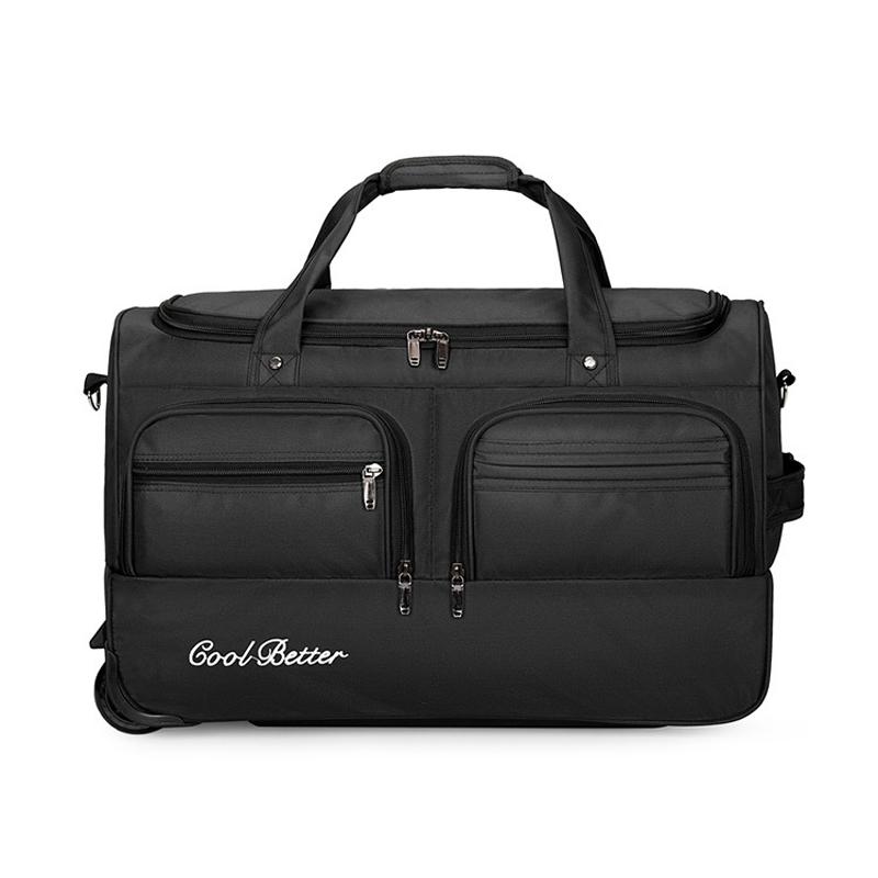 Large-capacity Luggage Case Tugboat Bag Wear-resistant Foldable Luggage Air Consignment Bag Hand-held Thickened Pulley Travel Bag