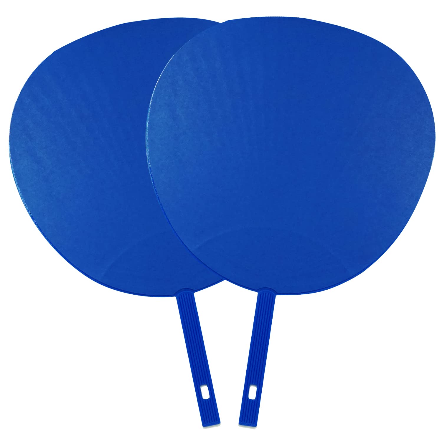 

Набор из 2 цветных больших простых вееров, фанаты, фанаты, фанаты, айдолы, концерты, в прямом эфире, (синий)