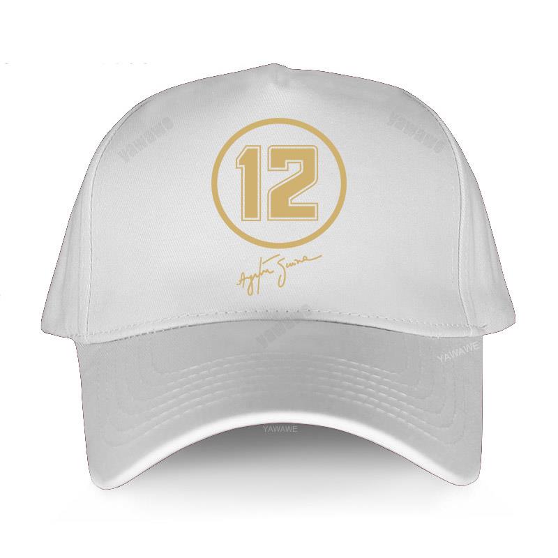 Latest Men Summer Cap Cotton Breathable Hats Outdoor Ayrton Senna Senna 12 Latest Yawawe Baseball Caps Unisex Hip Hop Hat