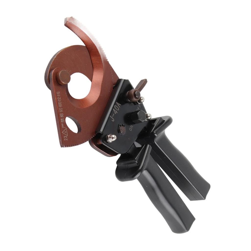 J40A 300mm2 Ratchet Industrial Grade Cable Scissors Hardware Hand Operated Cutting Tool