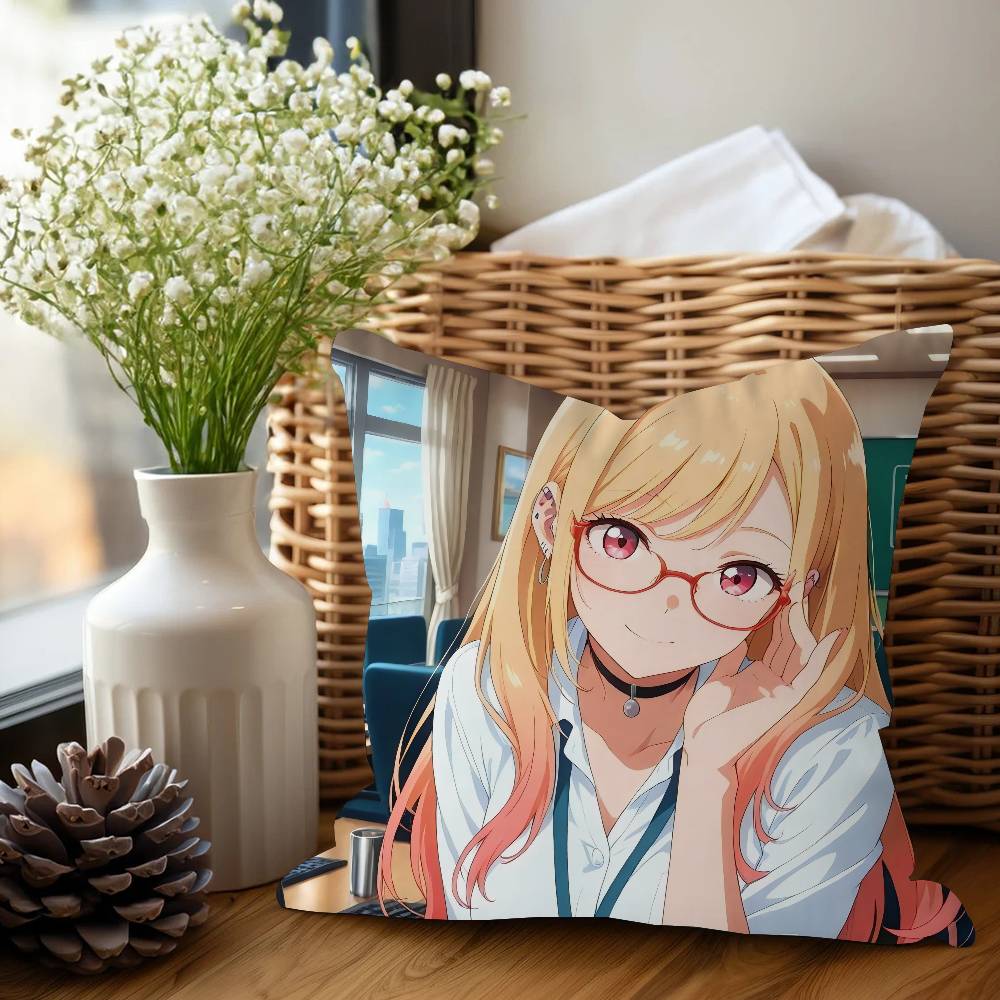 My Dress-Up D-Darling Cushion Cover Pillowcase Upholstery Sofa Throw Pillow Home Decor Pillowcas