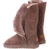 Long Snow Boots Women's Tall Tube with Inner Zipper Piled and Thickened Winter Winter Snow Cotton