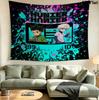 Hunter X Hunter Wall Tapestry Aesthetic Wall Hanging Printed Fabric Blanket Decorative Tapestries For Bedroom Living Room Home Decor