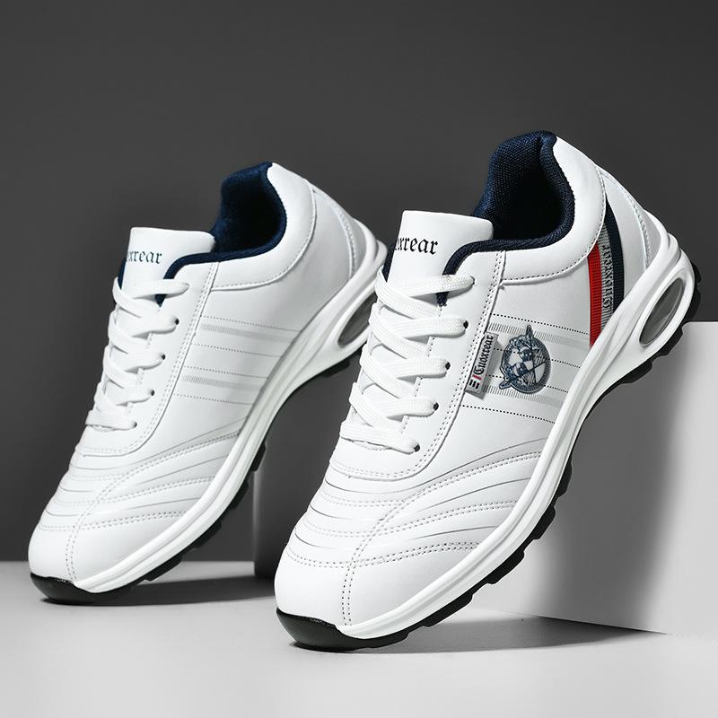 Men's shoes new outdoor versatile running shoes warm thickened velvet air cushion casual sports shoes